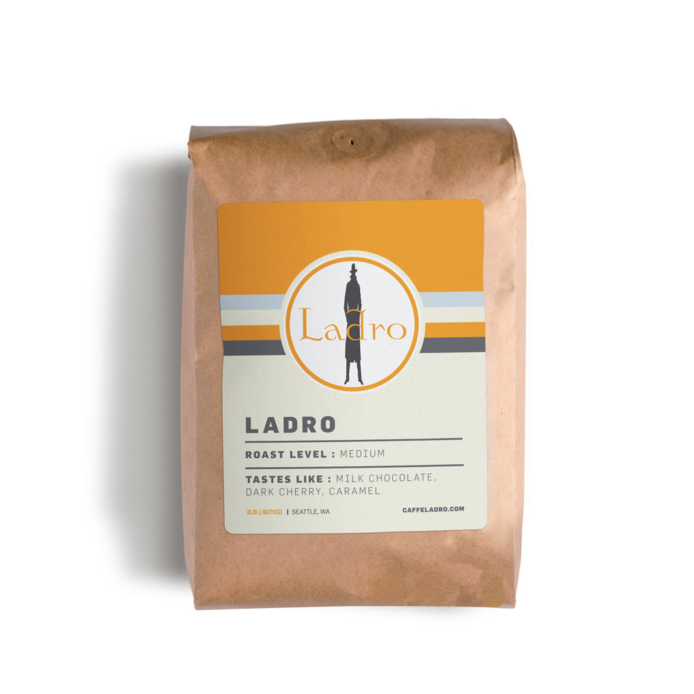 Ladro Blend - our signature espresso roast in a 2lb bag