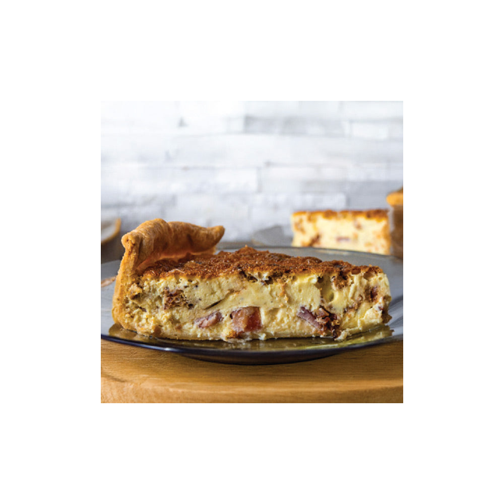 Bacon, Ham & Emmental Quiche
